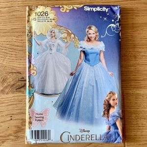 Disney Cinderella costume sewing pattern